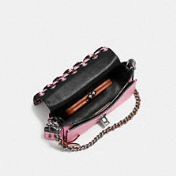 🎉 HP  🎉 🆕 Coach CLB LNK DInkier Bag Petal Pink - Picture 4 of 10